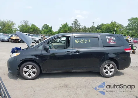 2014 Toyota Sienna L V6 7 Passenger from USA, damaged, VIN 5TDZK3DCXES450220